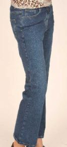 Ladies Dark Stonewash Jeans