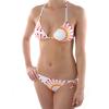 Ladies Roxy Moonshadows Bikini. White