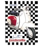 Lambretta tribute plaque