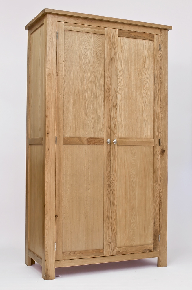 Unbranded Lansdown Oak Double Wardrobe