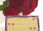 Large Chocolate Bar &amp; Dozen Roses