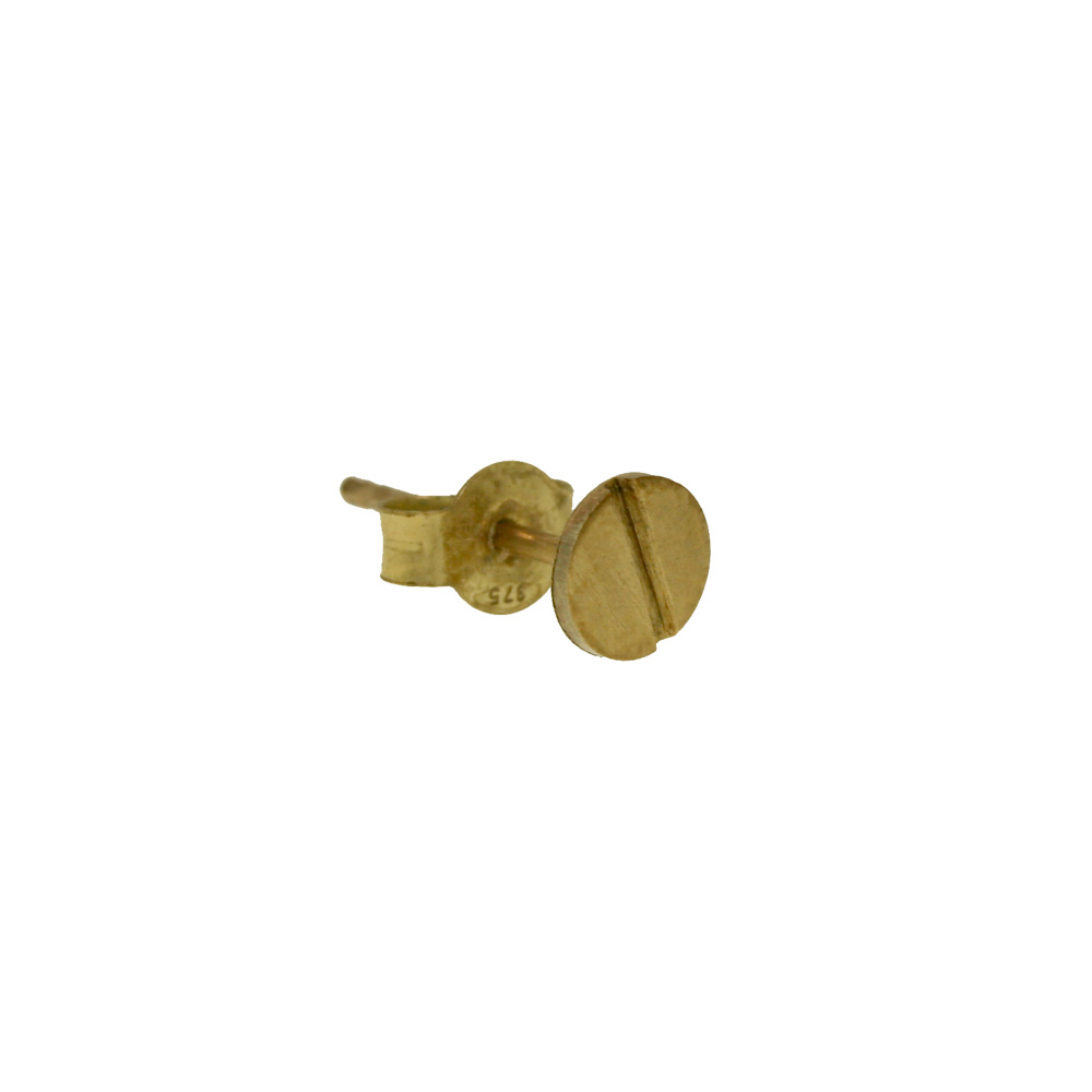 Unbranded Large Screw Stud - Gold