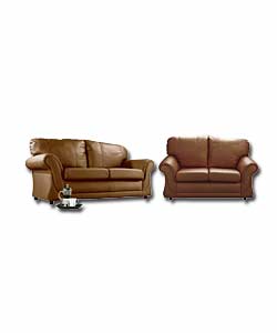 Latonia Chocolate 2 Piece Suite