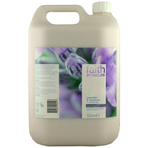 Lavender and geranium conditioner is naturally antiseptic and restorative, helping to balance the se