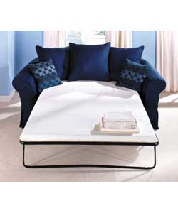 Lavine Blue Metal Action Sofabed