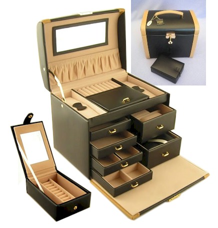 Leathersmith of London Eaton Jewellery Case