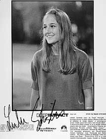 Leelee Sobieski autograph