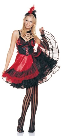 Unbranded Leg Avenue: Saloon Girl, Med/Lrg, UK size 10-12