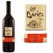 Unbranded Les Bories 2007 Merlot