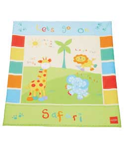 Unbranded Lets go on Safari Quilt