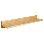 Unbranded Light Wood Wall Mounted Shelf