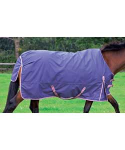 Unbranded Lightweight Turnout Rug Black 6ft