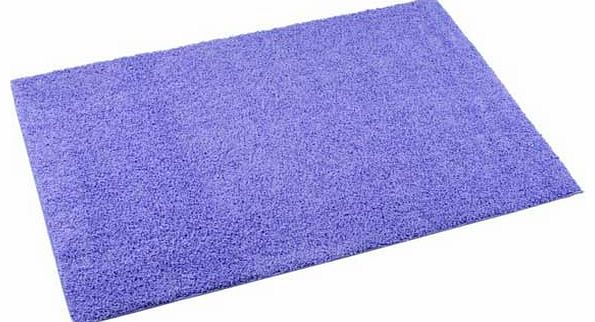 Lilac Fiji Machine Washable Rug - 120cm x 67cm