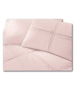 Lille Double Duvet Cover Set - Cream/Linen