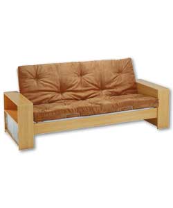 Lille Futon and Suede Mattress