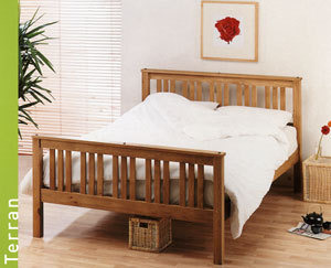 Limelight- Terran- 4FT 6" Wooden Bed
