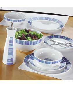 Linda Barker Jazz 12 Piece Dinner Set