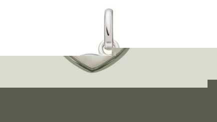 Unbranded Links of London Sterling Silver Heart Charm