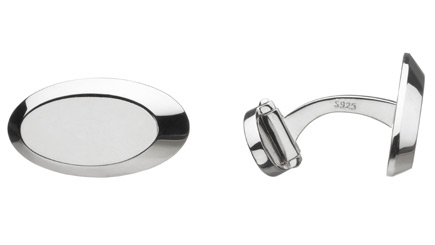 Unbranded Links of London Sterling Silver Oval T-bar