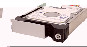 Locking Inner Tray for SATA Removable RAID