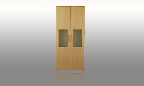 Unbranded Lomand two door wardrobe