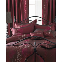 Unbranded Lorna Claret Quilt Cover Set Double
