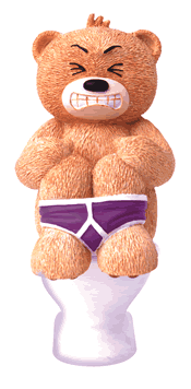 Louie Figurine Bad Taste Bear