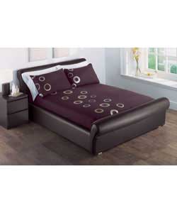 Love 2 Sleep Sequin Bubbbles King Size Duvet Set - Brown