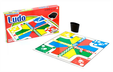 Unbranded Ludo Board Game