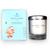 Luxuriously scented honeysuckle and citrus candle