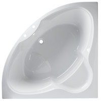 Luxury Corner Bath (White)