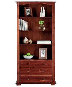 Lyndhurst 3 Drawer Bookcase