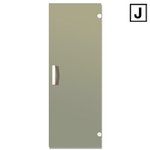 (M) Viking Advantage Large Frosted Glass Door