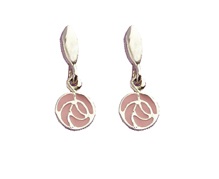 Unbranded Mackintosh Style Sterling Silver Rose Stud