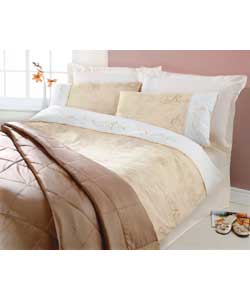 Madeira Kingsize Duvet Cover Set - Natural