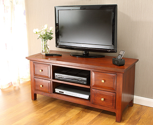 Unbranded Mahogany TV Cabinet