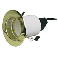 Mains Downlight R63 Brass 60W