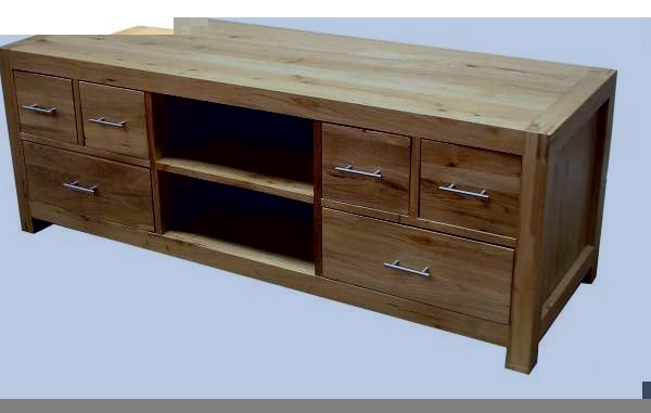 Unbranded Malano Oak Widescreen TV/DVD Cabinet