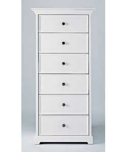 Unbranded Malham 6 Drawer Narrow Chest