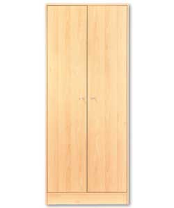 Malibu Beech 2 Door Wardrobe