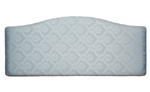 Unbranded Marbella Damask 3and#39;0 Headboard - Sky