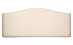 Unbranded Marbella Damask 4and#39;6 Headboard - Oyster