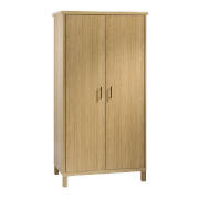 Wardrobes - Marlowe 2 Door Wardrobe- Oak veneer