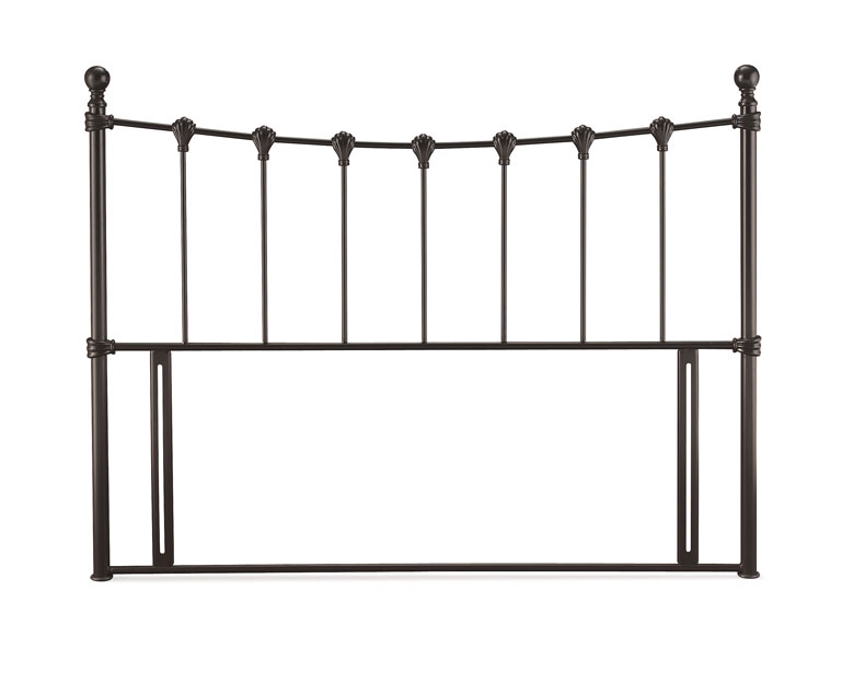 Unbranded Marseilles Black Small Double Headboard