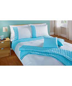 Mason Kingsize Duvet Cover Set - Teal