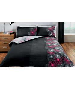 Maya Single Duvet Cover Set - Grey