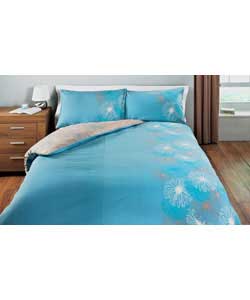 Maya Single Duvet Cover Set - Teal