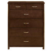 Mayfield 4 & 2 drawer Chest- Dark Stain