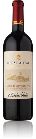 Unbranded Medalla Real Cabernet Sauvignon 2009, Santa