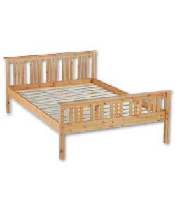 Medbourne 46 Double Pine Bedstead - Frame Only